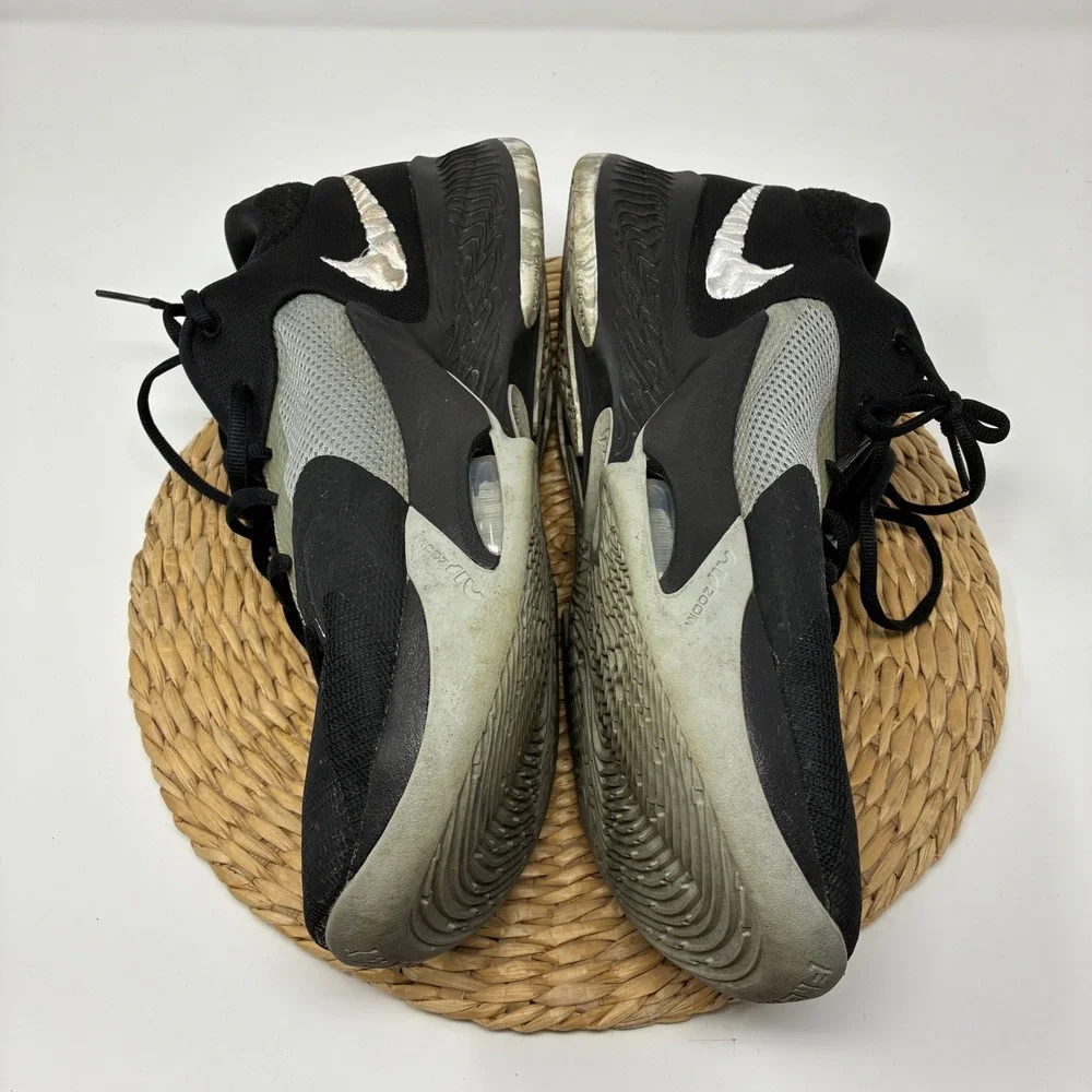 Nike Zoom Freak 4 World‎ Wonder Basketball Shoes Black Grey DJ6149-001 Mens S14